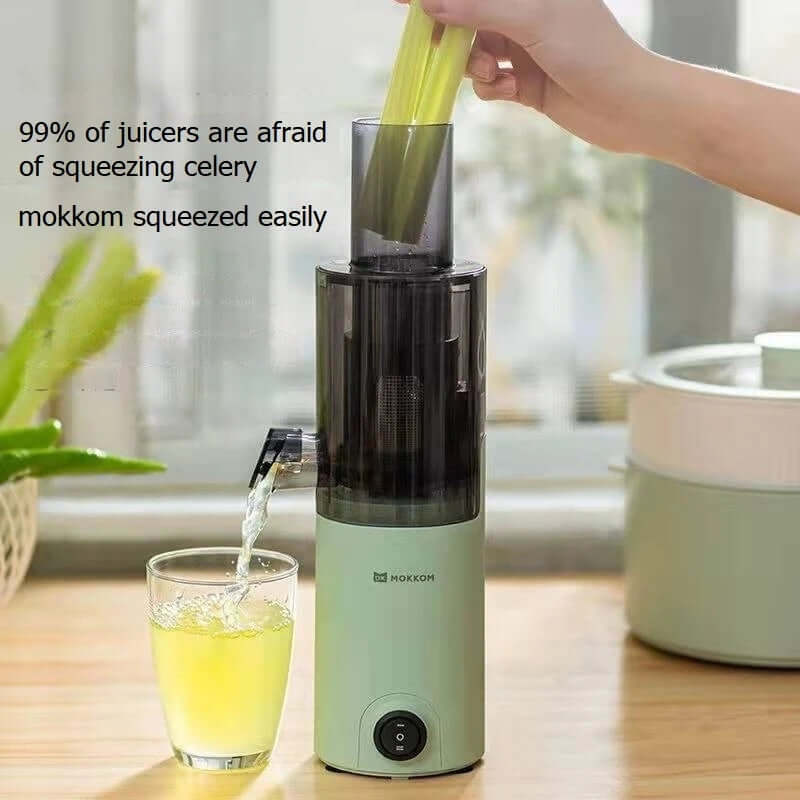 MOKKOM MK-198 Portable Mini Cold Press Slow Juicer