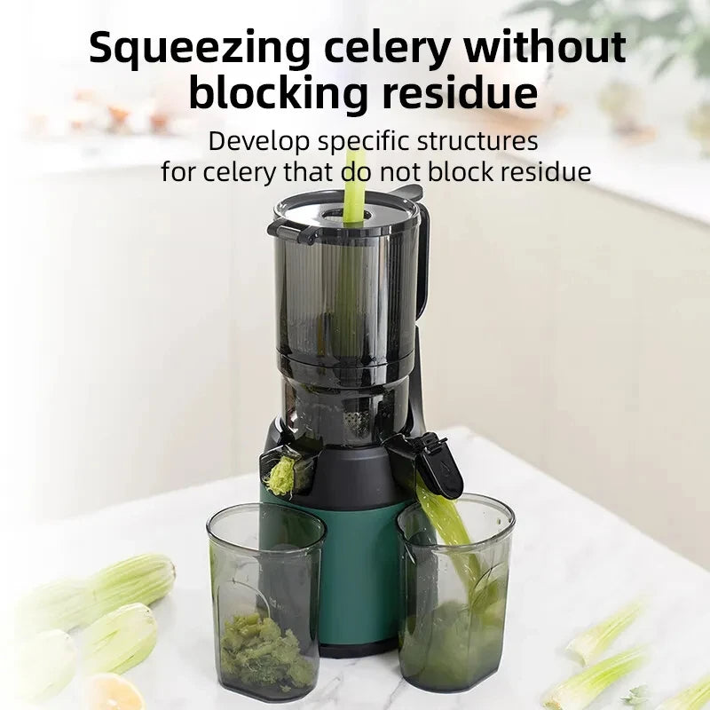 MOKKOM M5 Cold Press Slow Juicer