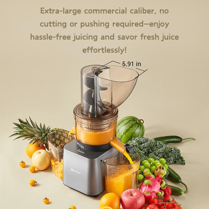 MOKKOM S500 Commercial Cold Press Slow Juicer