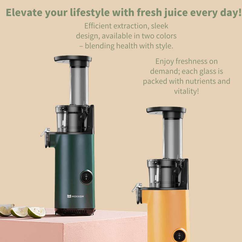 MOKKOM MK-SJ001 Portable Mini Cold Press Juicer